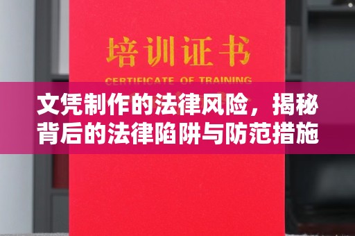 德昌文凭制作的法律风险，揭秘背后的法律陷阱与防范措施
